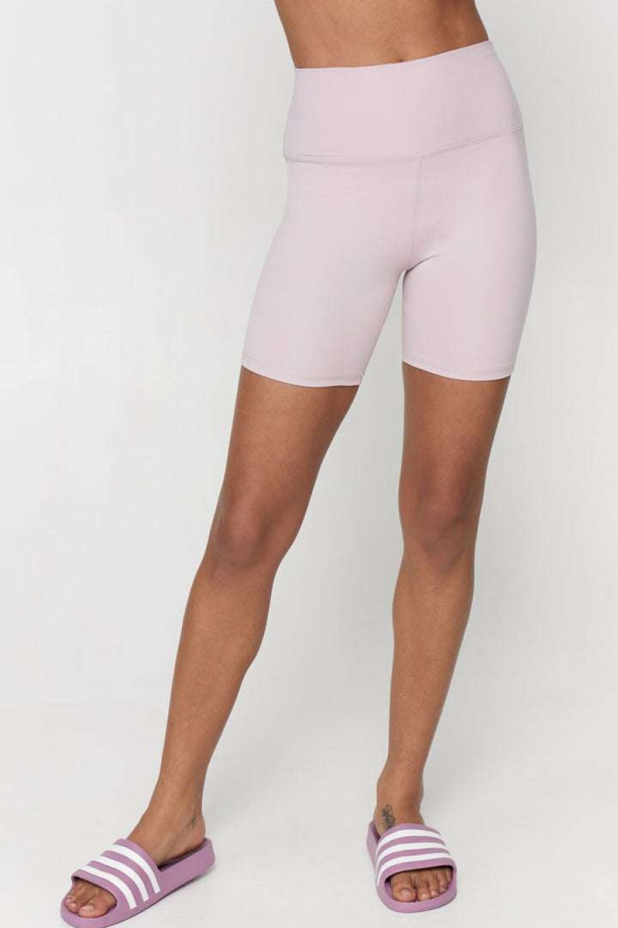 * Spiritual Gangster Intent Eco Jersey High Waist Biker Short Bottoms