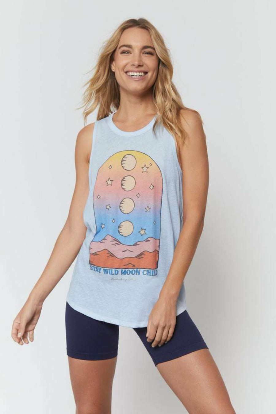 * Spiritual Gangster Graphic Shop Stay Wild Movement Tank