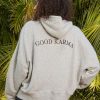 * Spiritual Gangster Good Karma Zip Hoodie Graphic Shop