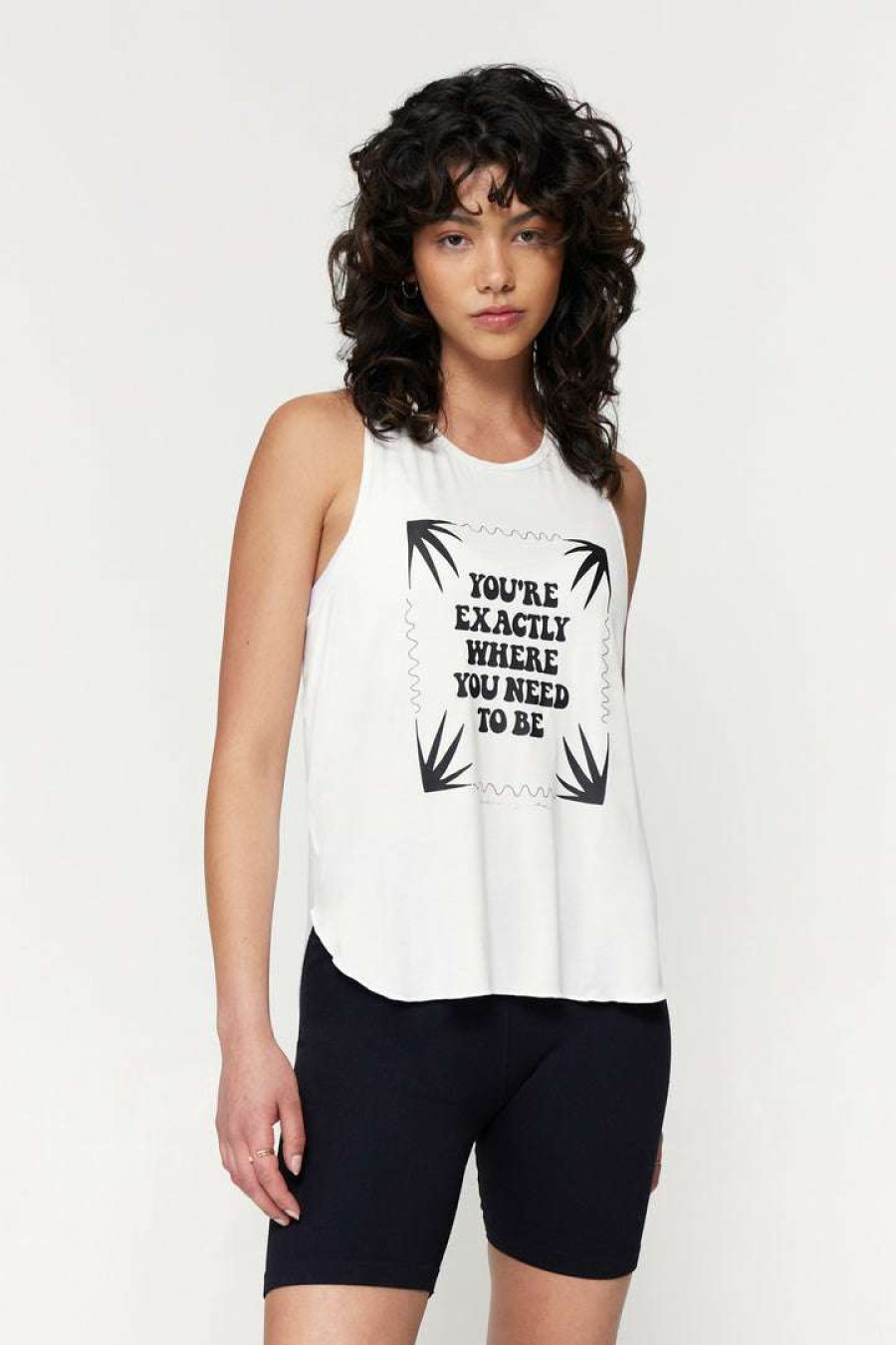 * Spiritual Gangster New Arrivals Need To Be Twist Back Tank