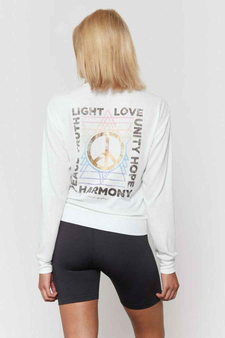 * Spiritual Gangster Tops Harmony Savasana Sweater