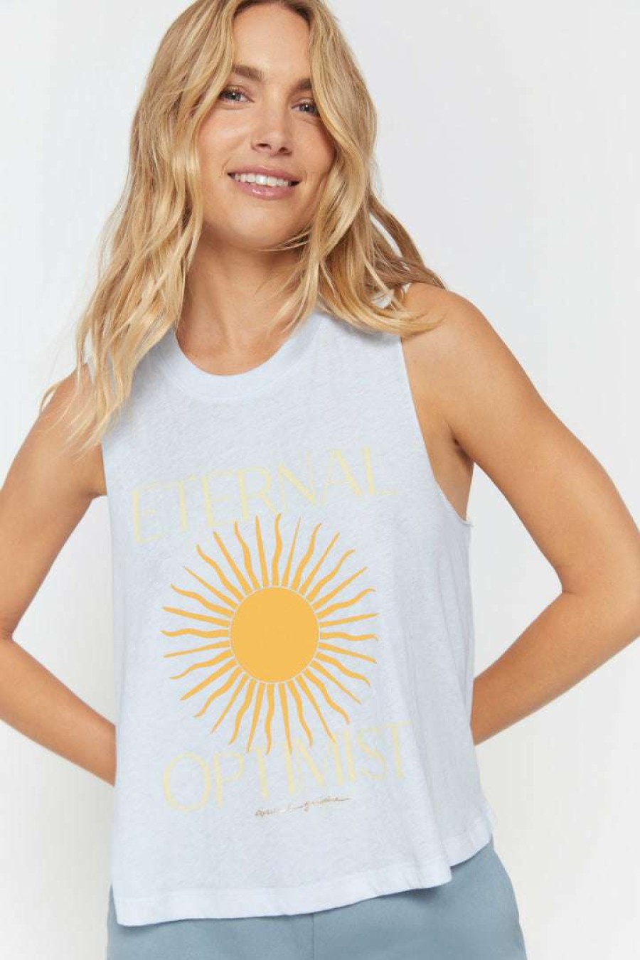 * Spiritual Gangster Optimist Crop Tank