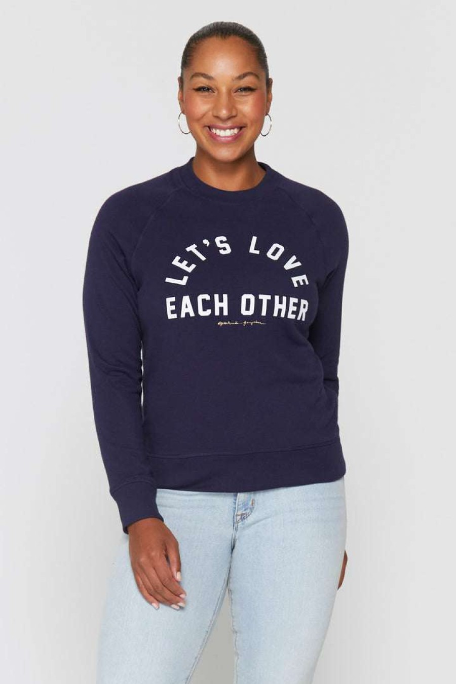 * Spiritual Gangster Graphic Shop Lets Love Old School Sweatshirt