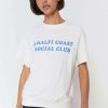 * Spiritual Gangster Graphic Shop Amalfi Coast Short Sleeve Sweatshirt