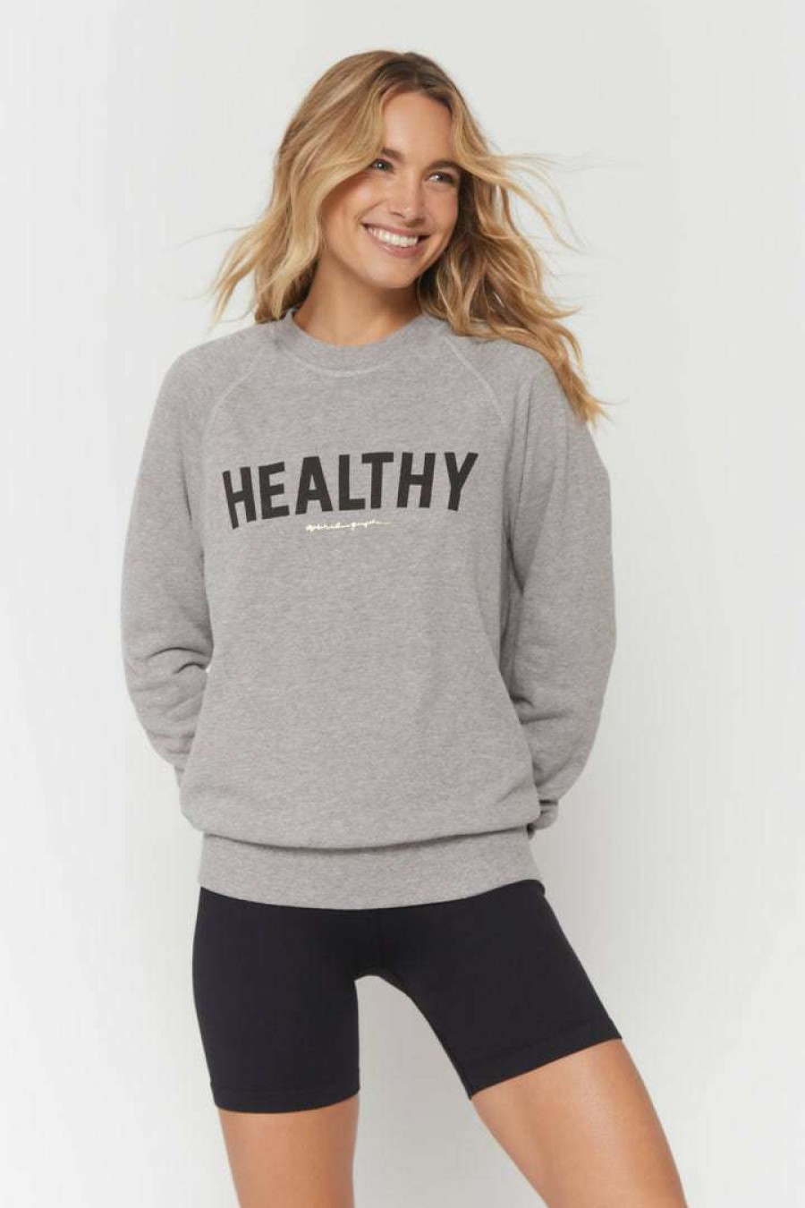 * Spiritual Gangster Graphic Shop Healthy Old School Sweatshirt