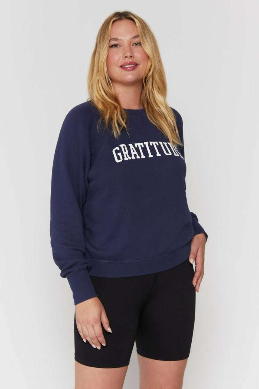 * Spiritual Gangster Gratitude Bridget Raglan Sweatshirt