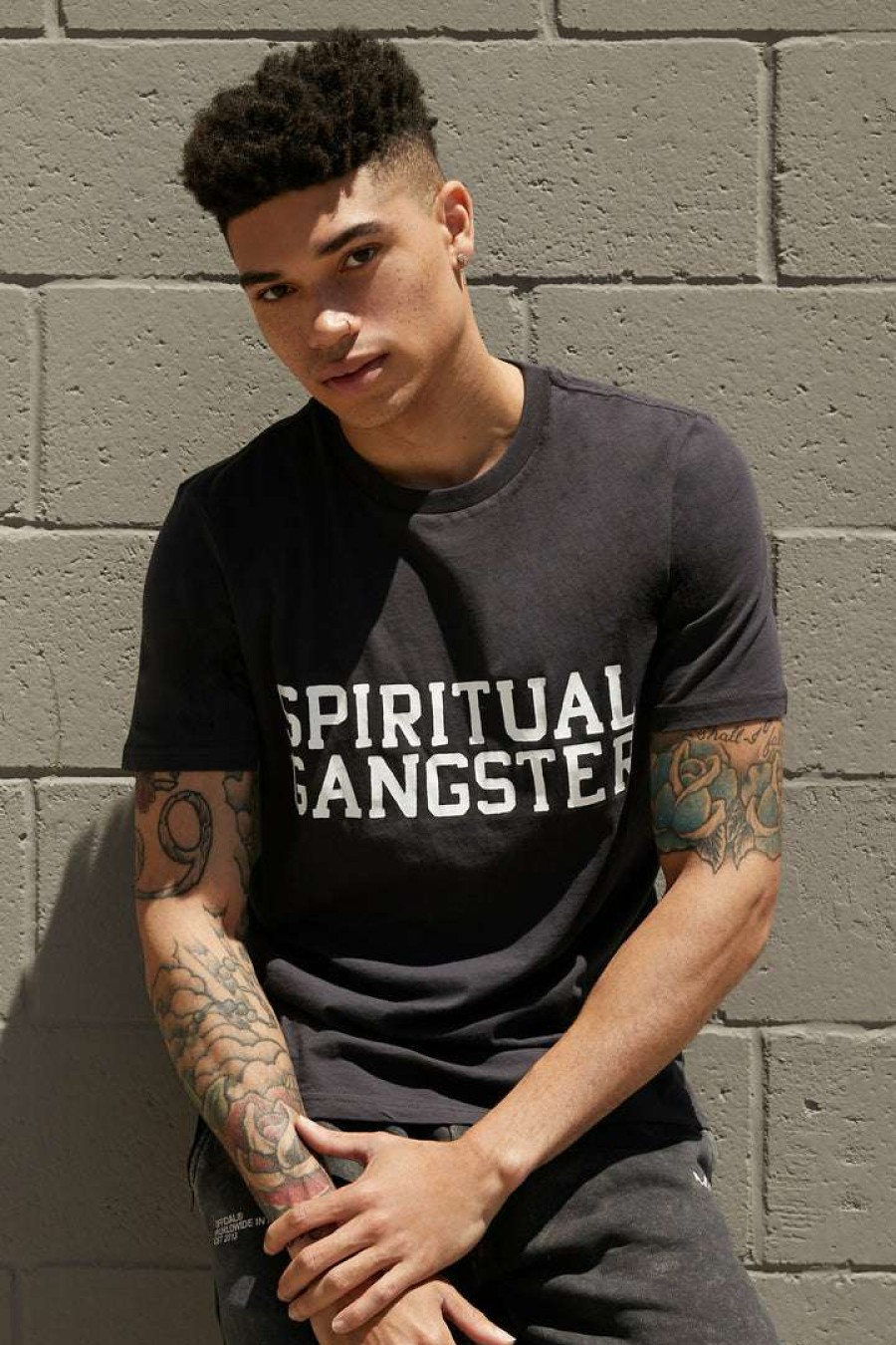 * Og Shop Spiritual Gangster Varsity Tee