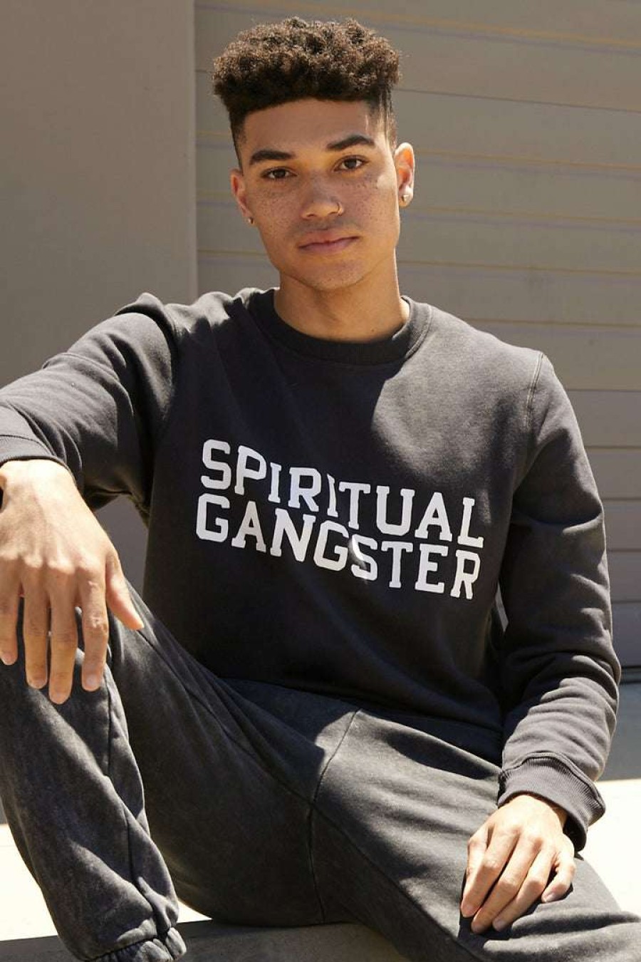 * Og Shop Spiritual Gangster Old School Sweatshirt