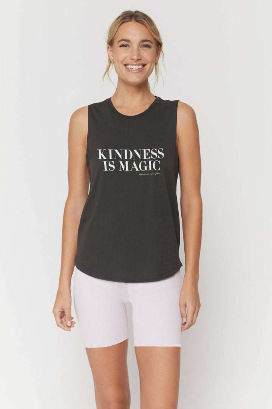 * Spiritual Gangster Graphic Shop Kindness Muscle Tank