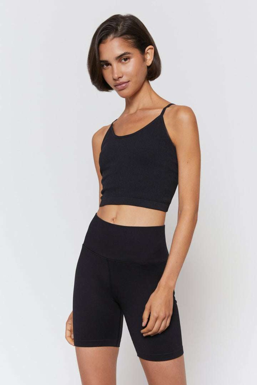 * Spiritual Gangster Entice Seamless Crop Tank