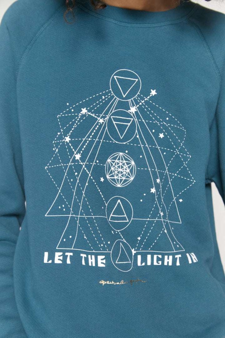 * Spiritual Gangster Light Old School Sweatshirt