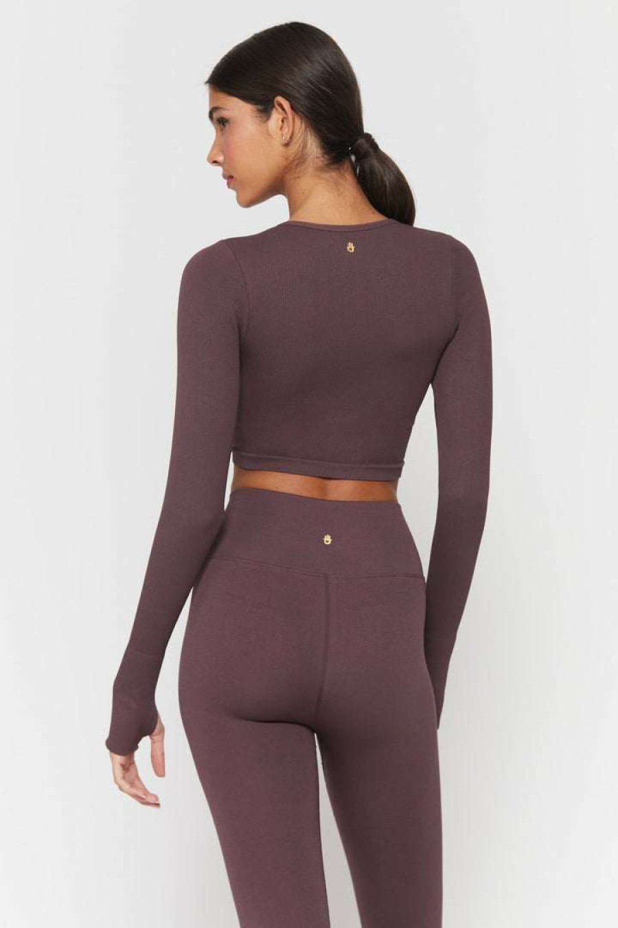 * Spiritual Gangster Metta Seamless Long Sleeve Tops