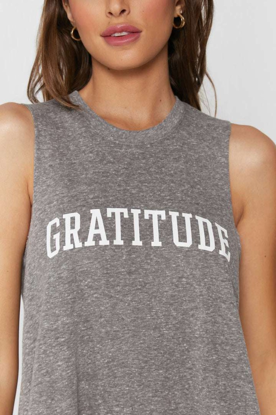 * Spiritual Gangster Gratitude Crop Tank