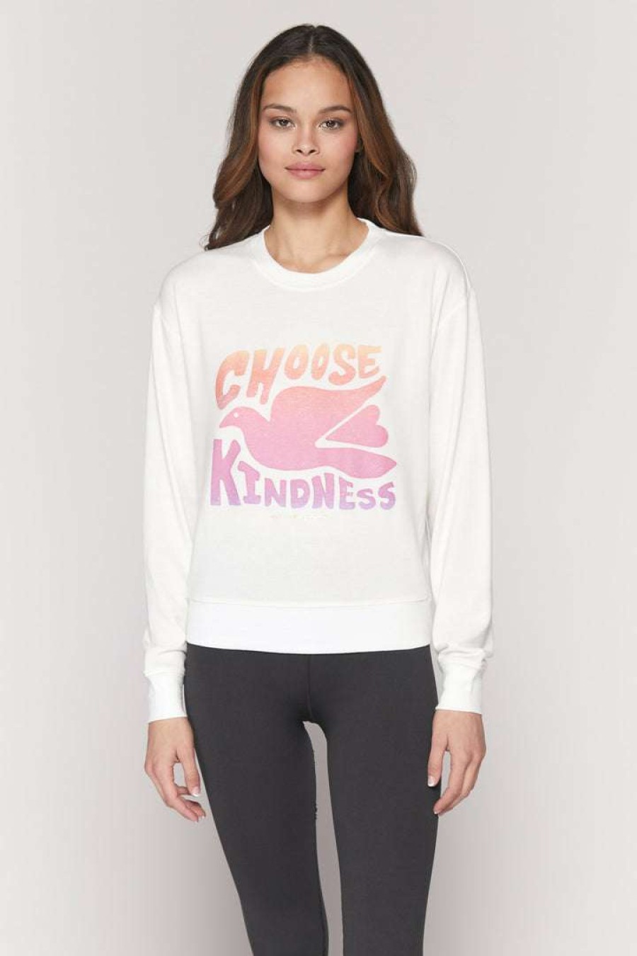 * Spiritual Gangster Graphic Shop Choose Kindness Savasana Sweater