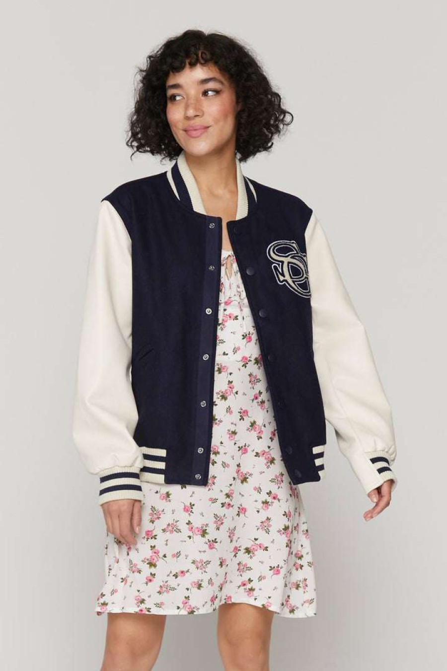 * Spiritual Gangster Varsity Jacket Tops