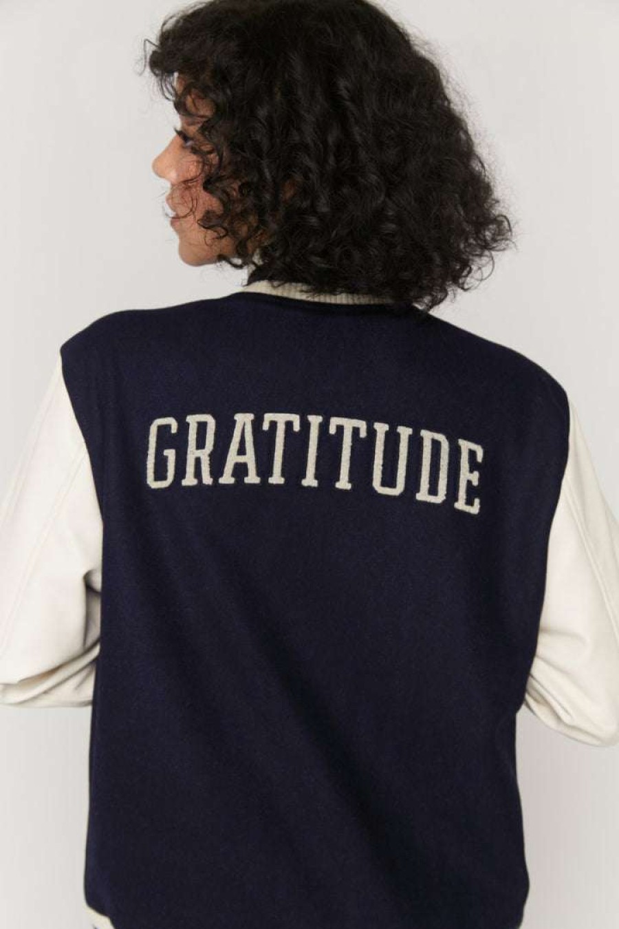 * Spiritual Gangster Varsity Jacket Tops