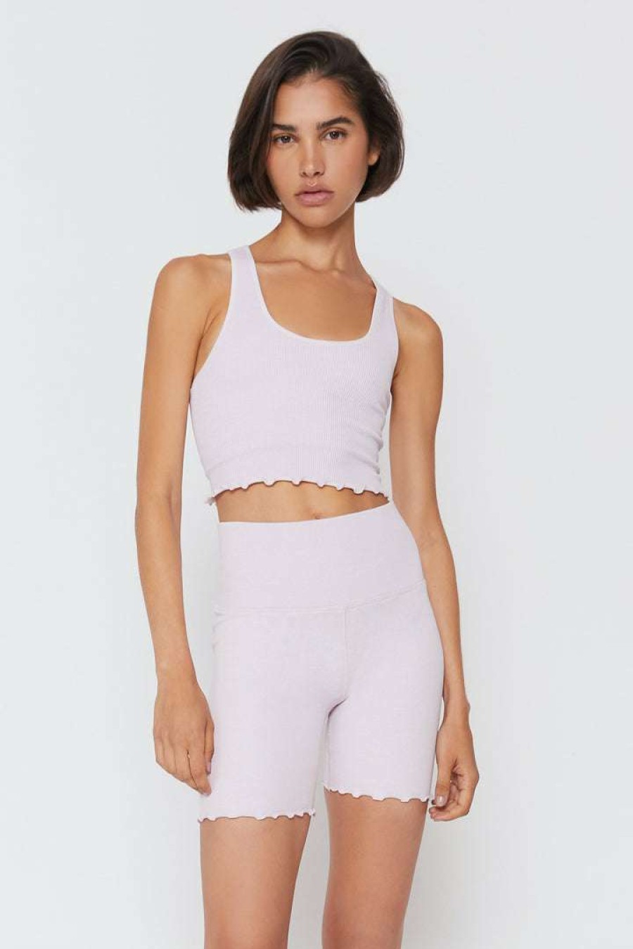 * Spiritual Gangster Summer 2022 Catalog Amor Seamless Crop Tank