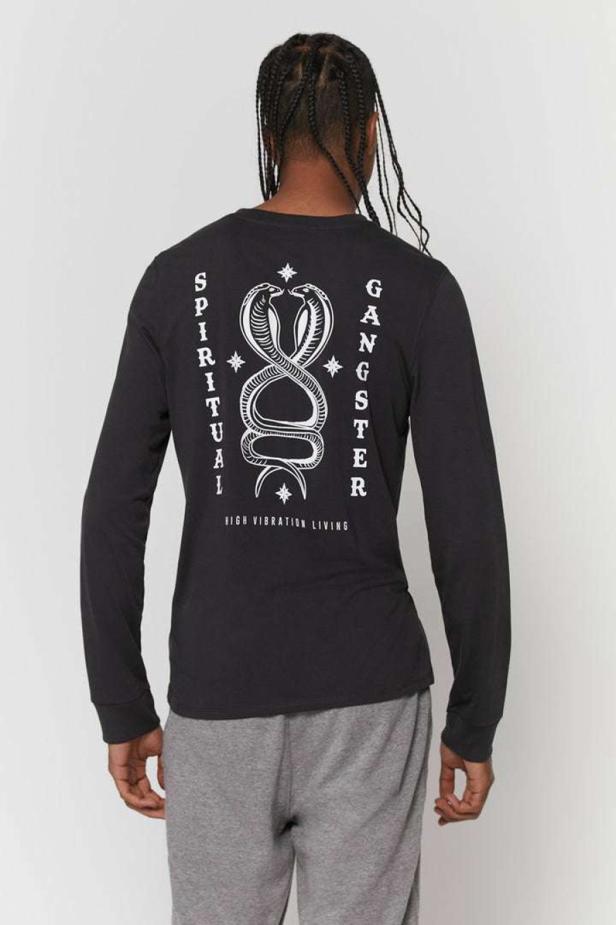 * Spiritual Gangster Long Sleeve Tee Graphic Shop