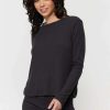 * Spiritual Gangster Ballet Rib Twist Long Sleeve