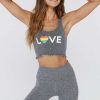 * Spiritual Gangster Love Amor Seamless Crop Tank