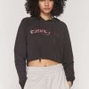 * Spiritual Gangster Graphic Shop Cosmic Luna Crop Hoodie