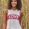 * Spiritual Gangster Love Crop Tank Graphic Shop