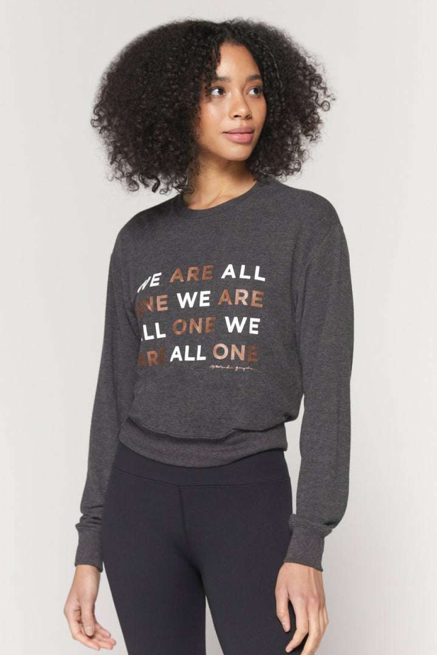 * Spiritual Gangster All One Savasana Sweater Tops