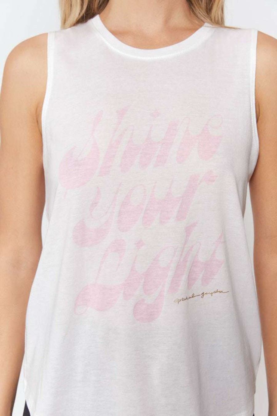 * Spiritual Gangster Graphic Shop Shine Muscle Tank