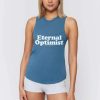 * Spiritual Gangster Graphic Shop Eternal Optimist Muscle Tank