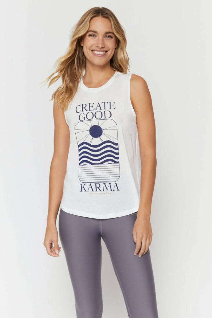 * Spiritual Gangster Karma Muscle Tank