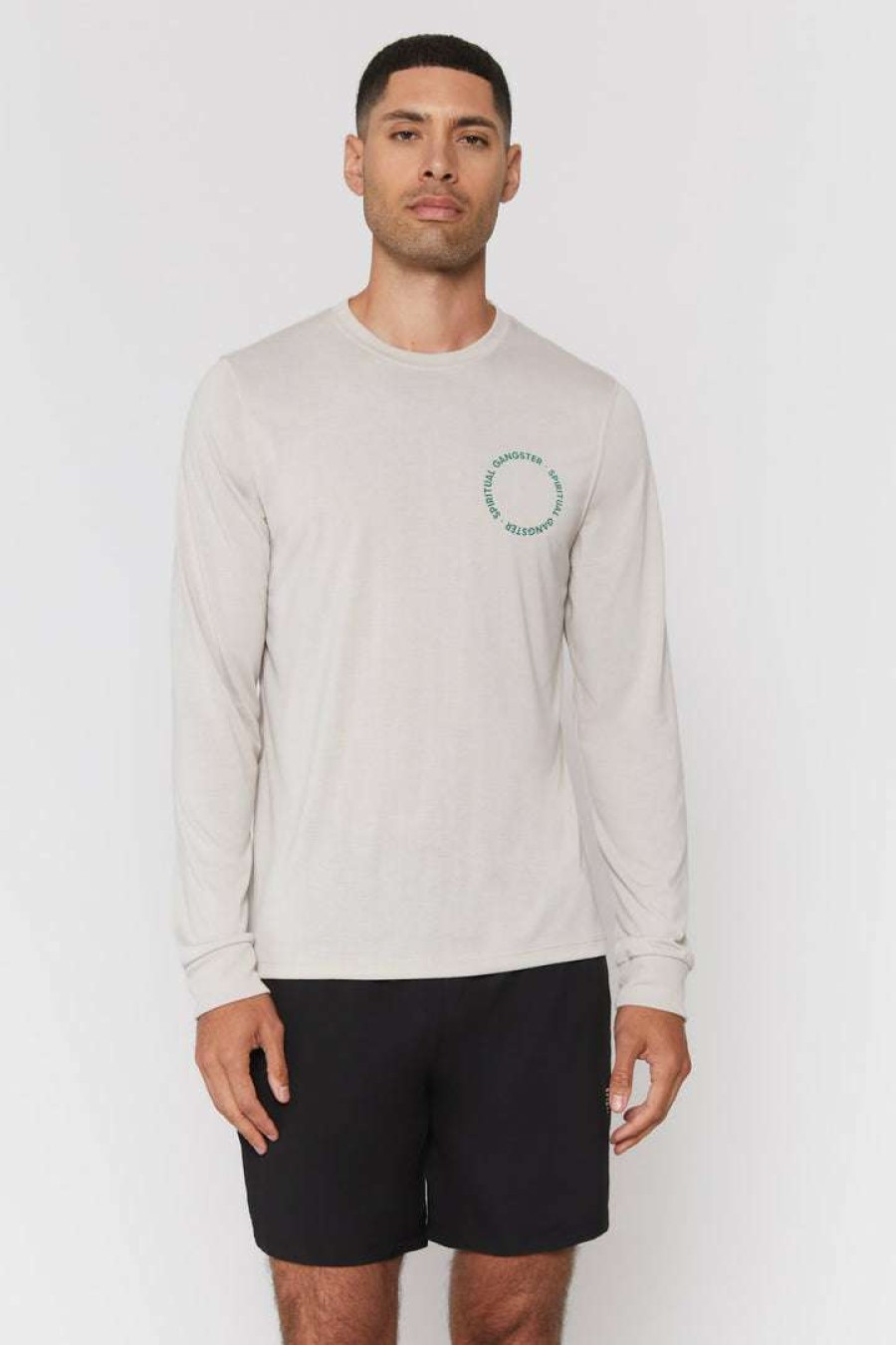 * Spiritual Gangster Well Being Long Sleeve Tee