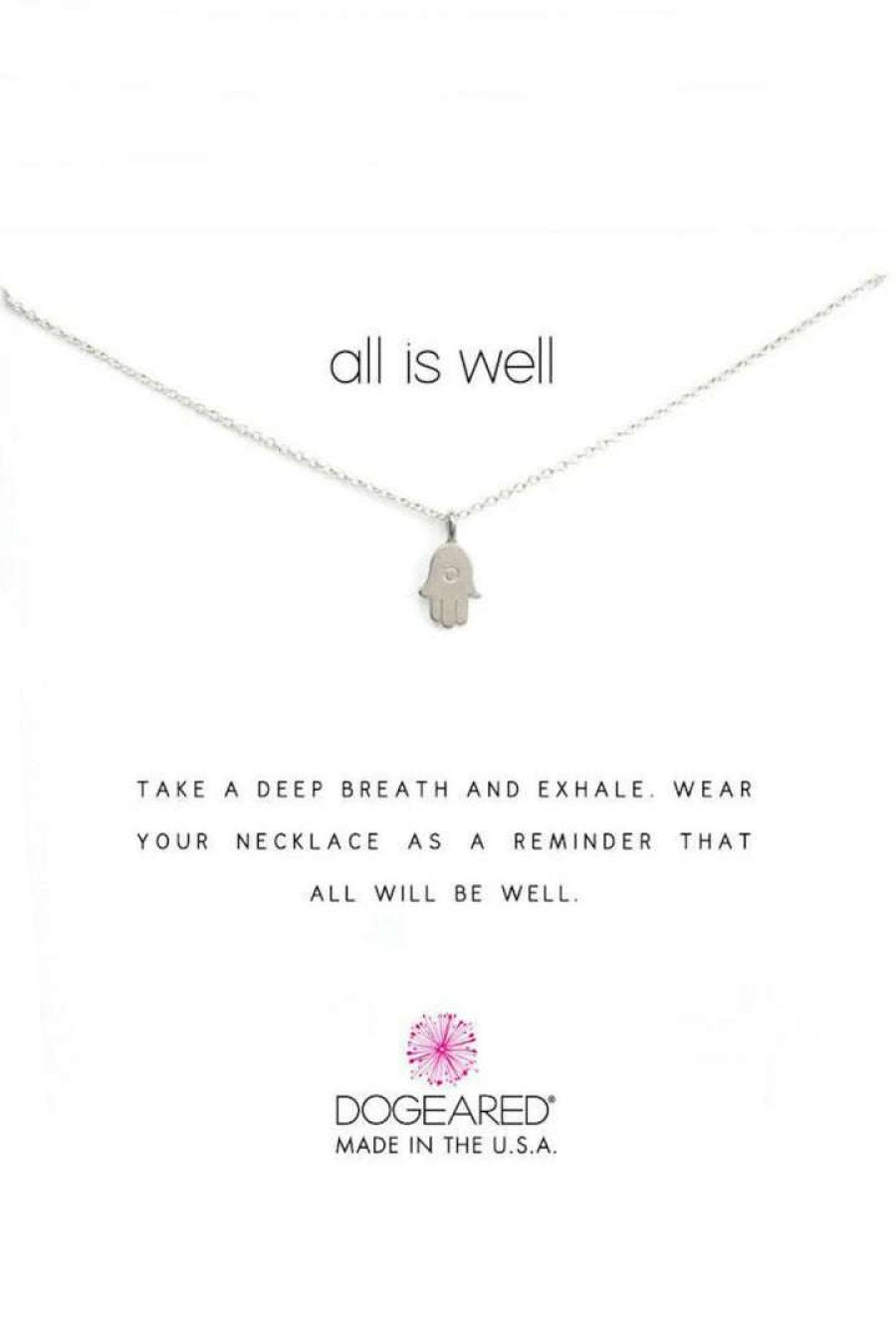 * Dogeared All Is Well Hamsa Necklace Accessories