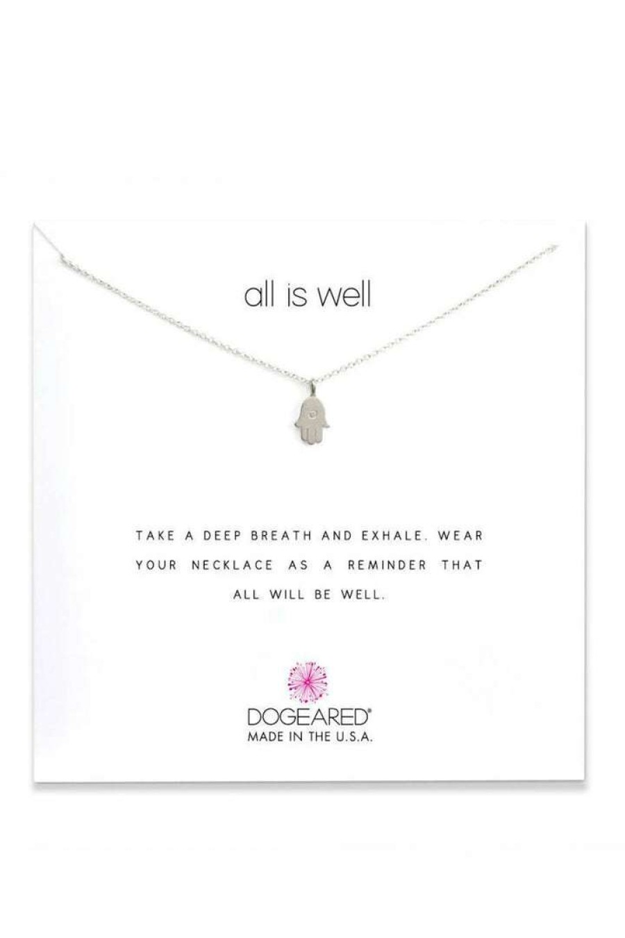 * Dogeared All Is Well Hamsa Necklace Accessories