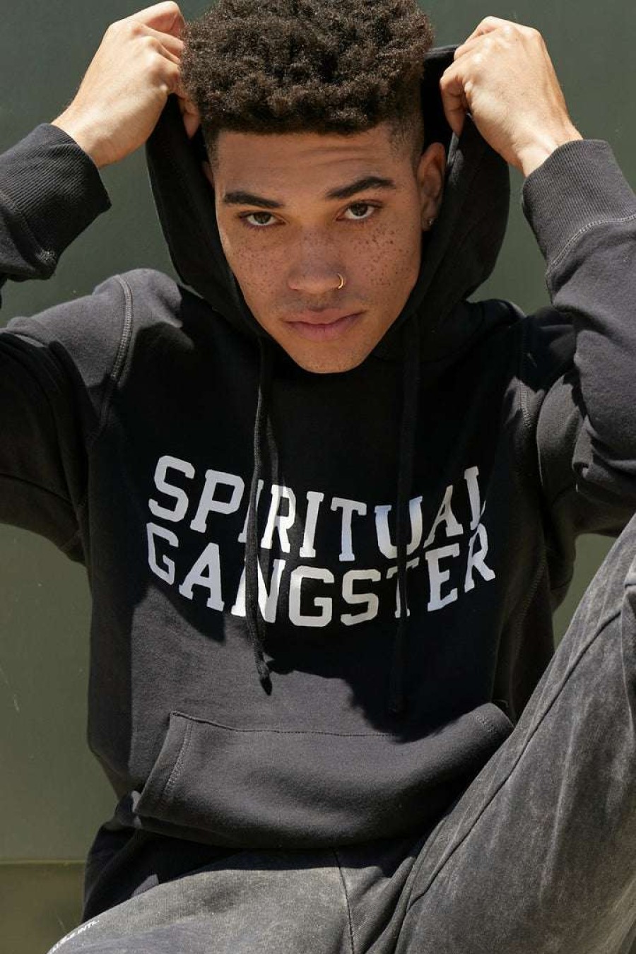 * Spiritual Gangster Classic Pullover Hoodie Og Shop