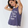 * Spiritual Gangster Take Time Crop Tank