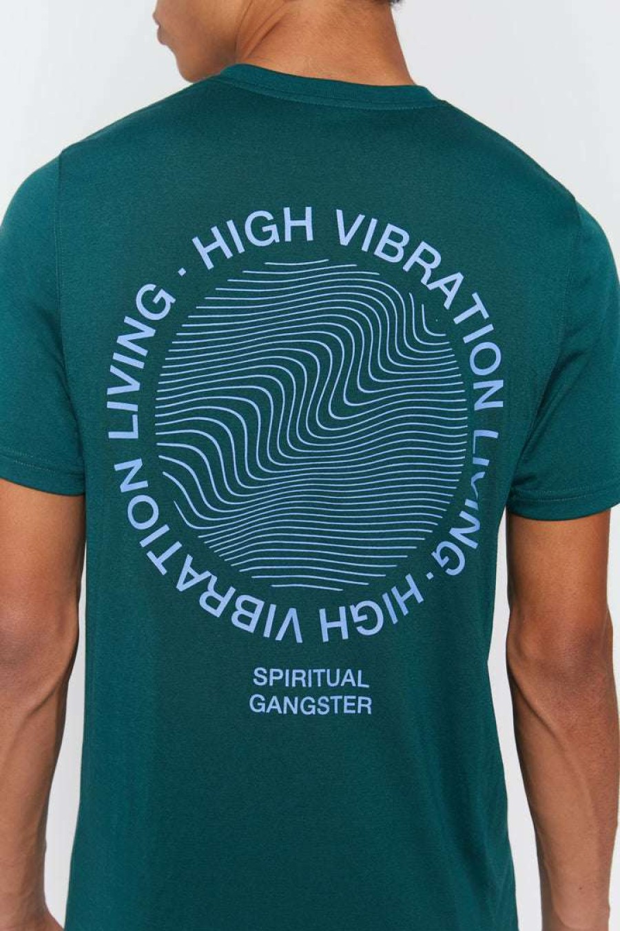 * Spiritual Gangster Men High Vibration Short Sleeve Tee