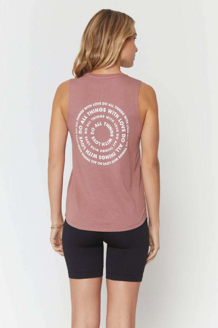 * Spiritual Gangster All Things Muscle Tank Graphic Shop