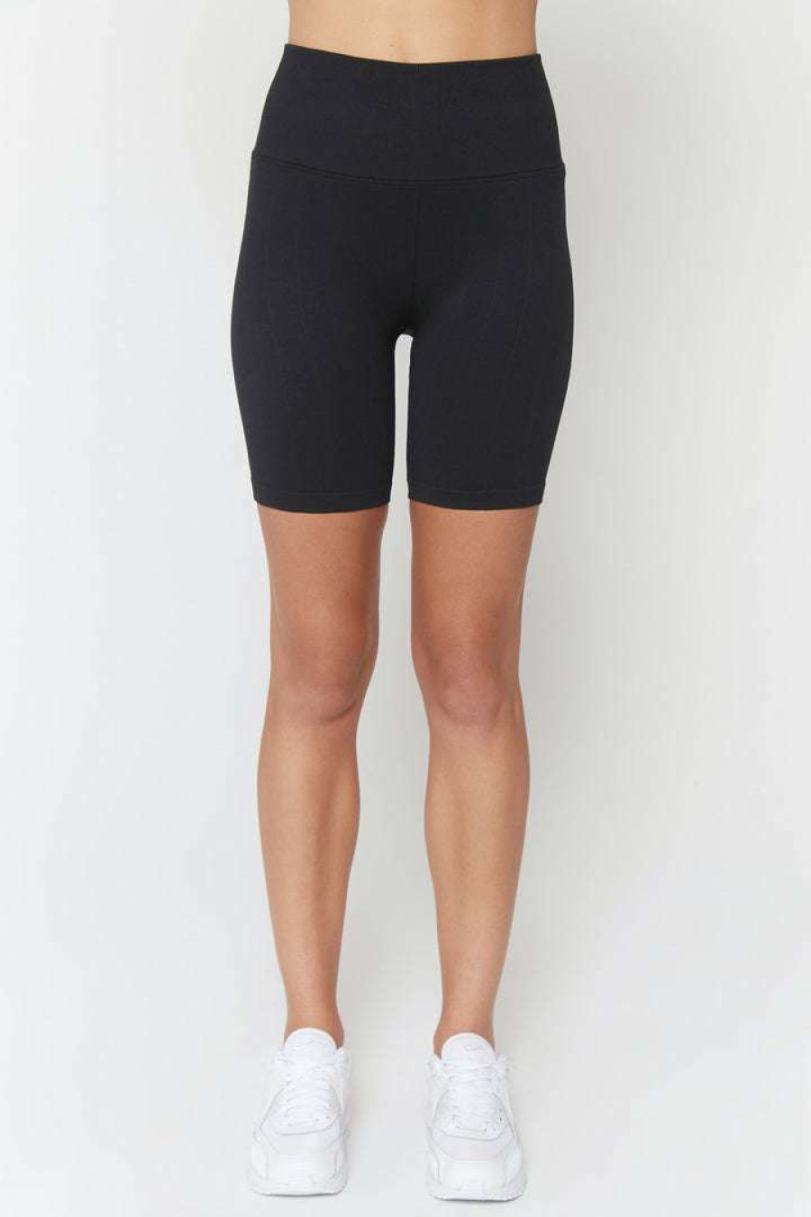 * Spiritual Gangster Amara Seamless Wide Rib Biker Short