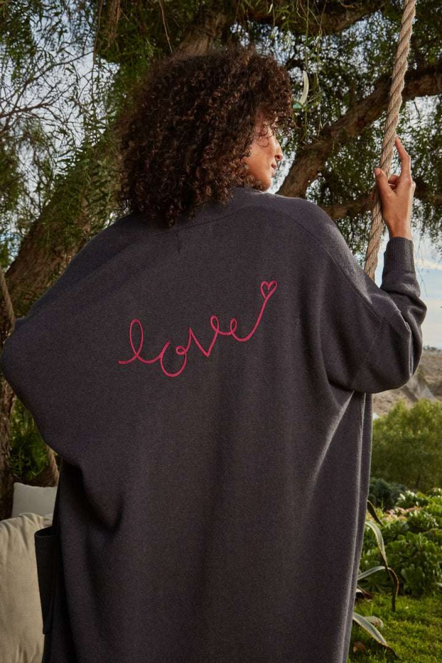 * Spiritual Gangster Love Sleep Sweater Robe